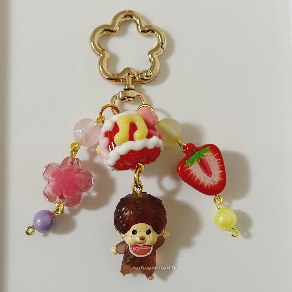 Monchhichi Colorful Keychain
